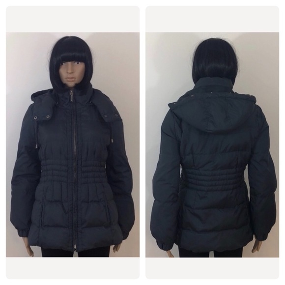 Like New Juicy Couture Women's NAVY Winter Coat - Picture 2 of 11